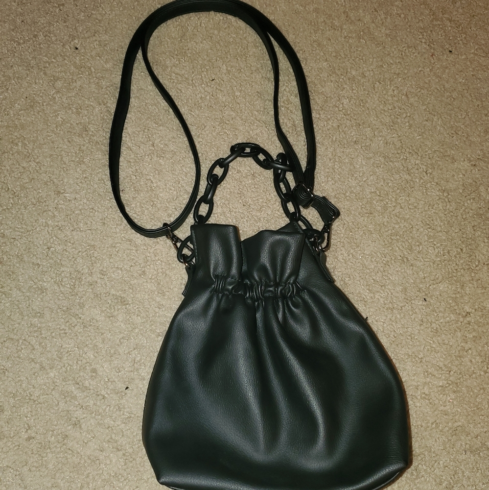 Black crossbody bag